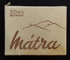 MÁTRA CIGARETTA DOBOZA 1953.