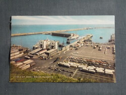 Képeslap,Európa,Anglia,Dover,harbour,kikötő,városi látkép,részlet,1976-