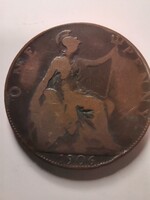 1906 VII Edvárd király 1 Penny.