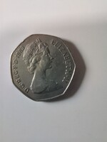 1983 Nagy Britannia 50 Penny.