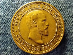 Austria 1889. Rudolf trónörökös halálára Br zseton. RUDOLPH FRANZ KARL JOSEPH - KRONPR. V. OESTER