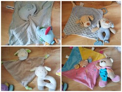 Szundikendő játékokkal 427. (Baby Dream elefántos, Little Star bárányos, kutyás, Baby Bruin macis)