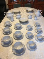 Zsolnay TOLLAZOTT arany 15 részes teakészlet+15 részes mokkakészlet+18 részes tányérkészlet