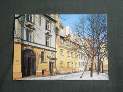Képeslap,Lettország,Riga,Kalēju utca,városi látkép,részlet,1989-