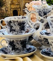 Antik Villeroy&Boch 4 személyes teás készlet..