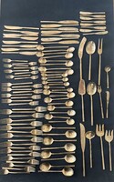 Exkluzív, 101 részes  8 személyes vintage evőeszközkészlet – Sigvard Bernadotte Scanline stílus