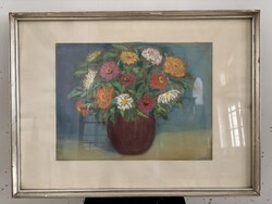 Révész festmény csendélet