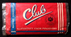 CLUB PIPADOHÁNY CSOMAGJA EGY KEVÉS DOHÁNNYAL 1973.