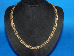 Arany női 14k kétszínű nyakék  13.8 gr
