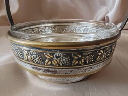 Silver-plated argentor basket