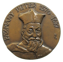 Nagy Géza: Pázmány Péter 1570-1637 plakett