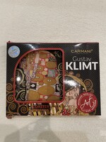 Gustav Klimt dekoros üveg poháralátét