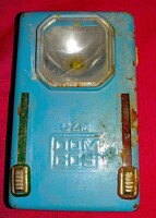 CZM DOMGOS Zöld-piros fényekre váltható katonai / vasúti jelző- és zseblámpa. a képek szerint