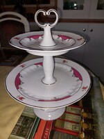 Hollóházi sütis kínáló..Henriett mintás