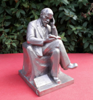 LENIN / alumínium szobor.