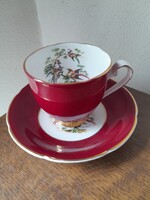 Porcelán kávés csésze Angol Royal Grafton hibátlan szép állapot