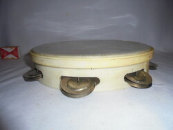 Retro csörgődob - hét csörgős