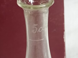 Pálinkás fütyülős üveg 05 - palack fityók karaf 5cl retro hitelesített