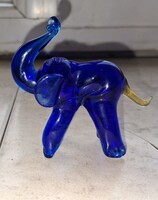 Muránói üveg elefánt