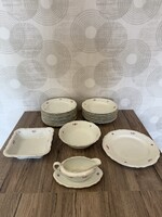 Vintage Bavaria Német Virágmintás Porcelán Étkészlet A179