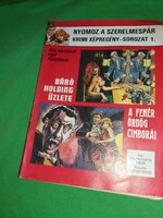 Retro kultusz képregény Cs. Horváth -Zorád : Nyomoz a szerelmespár 1. képek szerint