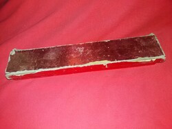 Antik magyar MAZA nyeles borotva fenő /polír eszköz dobozával használati utasítással a képek szerint