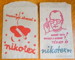 Nikotex 2 pcs old paper bags