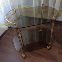 Elegáns zsúrkocsi! antik, régiség, porcelán, festmény, ékszer, réz, üveg, fém tárgy minden itt.