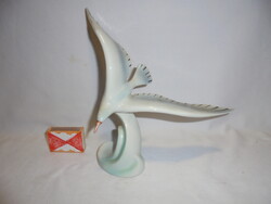 Hollóházi sirály nipp, figura - nagy méret