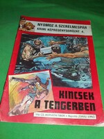 Retro kultusz képregény Cs. Horváth -Zorád : Nyomoz a szerelmespár 4. képek szerint