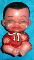 Vintage Japán MOODY CUTIES grimasz celluloid  KÖNNYEZŐ ÜLŐ baba 11 cm a képek szerint