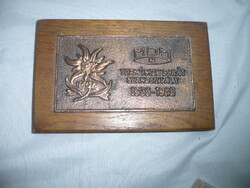 Old Plaque MOM SK Nature Lovers Section 1986