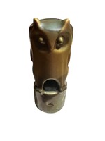 Zsolnay pajzspecsétes cső bagoly