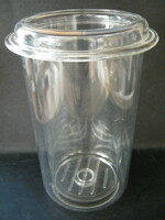 Vintage olasz Guzzini akril borhűtő jégvödör