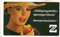 Kártyanaptár: ZÖLDÉRT.