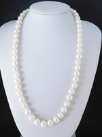 Édesvizi Tenyésztett Gyöngy Nyaklánc 14 K Arany