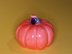 Rubin köves ezüst gyűrű