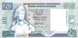 1 lira 2004 Ciprus Gyönyörű