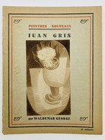 Juan Gris: Peintres noveaux, 1931 - illusztrált művészettörténeti ritkaság, Paris