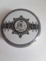 Hollóházi porcelán korintoszi  görög mintás bonbonier