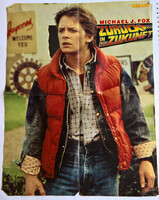Retro Bravo poszter Michael J. Fox Vissza a jövőbe, Zurück in die Zukunft