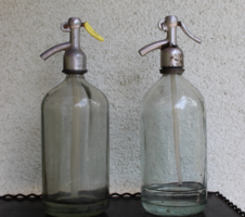 2 Old Soda Bottles