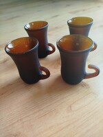 Smoked glass glasses