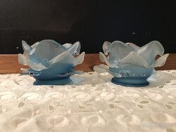 BÚRA - 2 db - ALKUKÉPES - RÓZSA - ANTIK - 10 x 6 cm - FOGLALAT - 5,6 cm - PÁR SZIROM LETÖRT