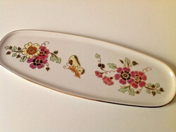 ZSOLNAY BUTTERFLY DECOR PITCHER TRAY