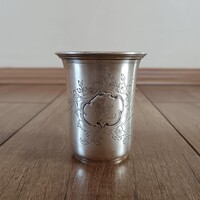 Antik ezüst keresztelőpohár