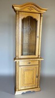 Sarok vitrin Tálalószekrény