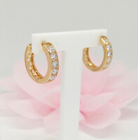 Xuping aranyozott hipoallergén karika fülbevaló, 18 mm (1789)