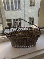 Acél fonott ital kiöntő kosár