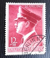 Dr813p / Deutsches Reich 1942 Születésnap bélyeg pecsételt